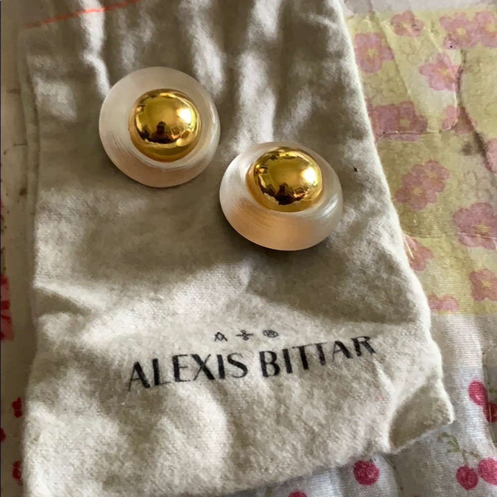 Alexis Bittar vintage earrings